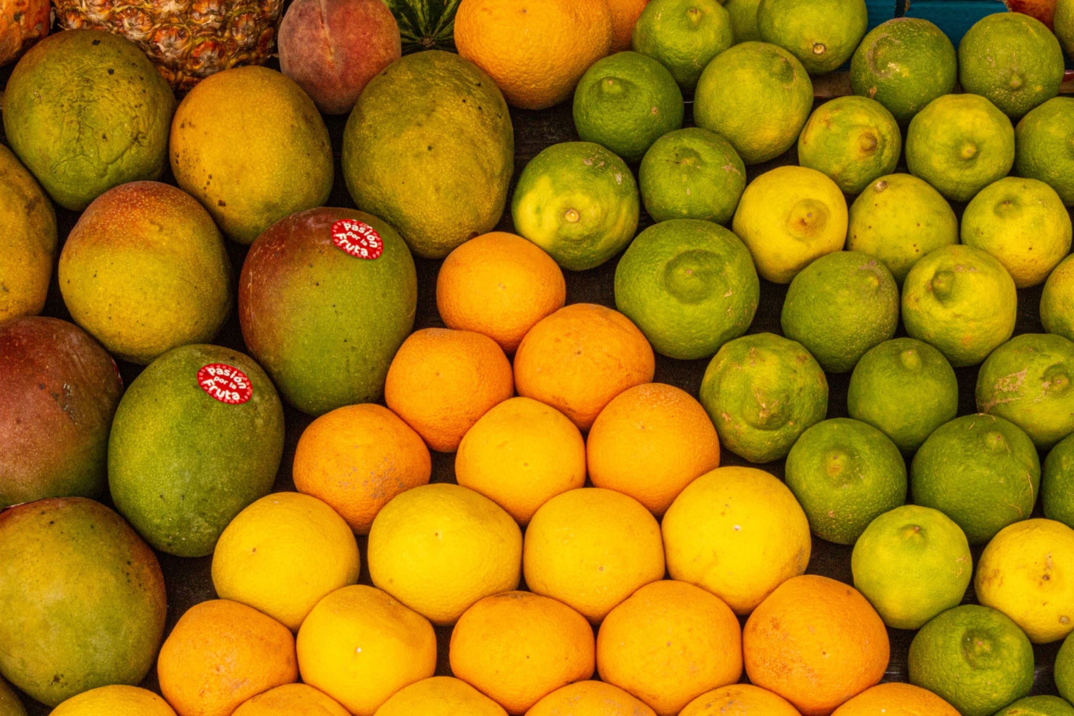 Fruit stand on the square