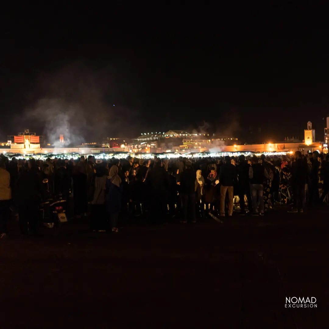 jemaa elfnaa at night